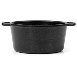 Mini Caçarola Redonda 13Cm 10,3 Melamina 100% Black Matt - 3