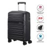 Mala de Bordo Pequena em Polipropileno American Tourister Sunside Cadeado Tsa Preta P - 6