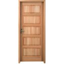 Ver imagem 3 de Kit Porta Pronta Maciça de Eucalipto 214CMX87X14CM PP01 Abertura Direita Cruzeiro Portas