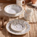 Ver imagem 4 de Prato Raso Cerâmica Ashley 24,2cm Amarelo