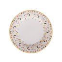 Ver imagem 1 de Prato Raso Cerâmica Ashley 24,2cm Amarelo