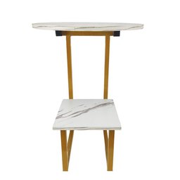 Mesa de Canto Cabeceira Quarto Sala Varanta Escritorio Lateral Multiuso Minimalista Decorativo Moder - 4