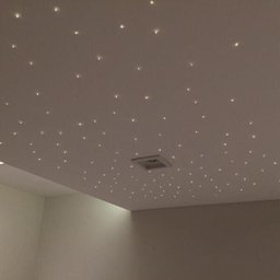 Kit 100 Noite Estrelada Fibra Ótica Efeito Estrelado Branco - 6