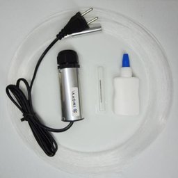 Kit 100 Noite Estrelada Fibra Ótica Efeito Estrelado Branco - 2