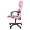 Cadeira de Escritório Presidente Reclinável Kelter F04 Rosa - 4