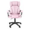 Cadeira de Escritório Presidente Reclinável Kelter F04 Rosa - 5