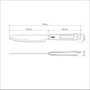 Ver imagem 4 de Faca Trinchante Churrasco Black Preto 8" Tramontina