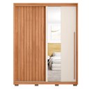 Ver imagem 7 de Guarda Roupa Casal 179cm com Espelho Sabin Freijó/off C01 - Mpozenato