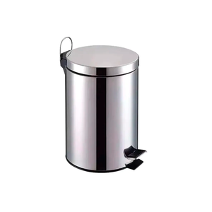 Ref: 5003 Lixeira de Inox Belzakaza 3 Litros com Pedal e Tampa