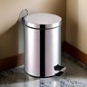 Ref: 5003 Lixeira de Inox Belzakaza 3 Litros com Pedal e Tampa - 3