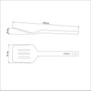 Ver imagem 5 de Espátula de Silicone Perfurada Moldê Cinza Tramontina