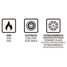 Caldeirão Sicília Alumínio Revestimento Antiaderente Avelã com Tampa de Vidro 26cm 7,6 - 5