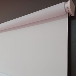Cortina Persiana Rolô Blackout Branca 1,05 larg x 1,20 alt - Rollflex - Poliéster e PVC - Cortina Bl - 3
