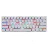 Teclado Mecânico Gamer Motospeed CK62 Branco - Switch Red - 1