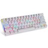 Teclado Mecânico Gamer Motospeed CK62 Branco - Switch Red - 2