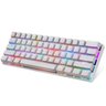 Teclado Mecânico Gamer Motospeed CK62 Branco - Switch Red - 3