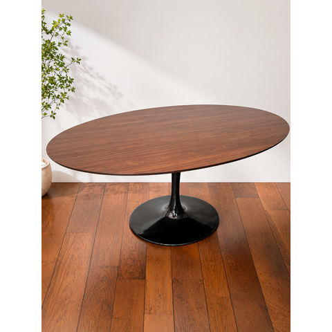 Mesa de Jantar Saarinen Oval 180x100cm - Pau-Ferro