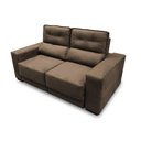 Ver imagem 3 de Sofá Retratil e Reclinavel 3 Lugares Roma Suede