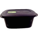 Ver imagem 5 de Tupperware Kit 2 Peças Tigela Cristalwave 1,7l e Aqui Tem Feijoada 800ml Roxo