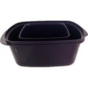 Ver imagem 2 de Tupperware Kit 2 Peças Tigela Cristalwave 1,7l e Aqui Tem Feijoada 800ml Roxo