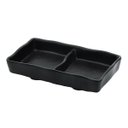 Ver imagem 1 de Porta Molho Duplo Retangular Melamina Preto Profissional