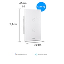 Ver imagem 2 de Interruptor Smart Wi-Fi Touch Elgin:1
