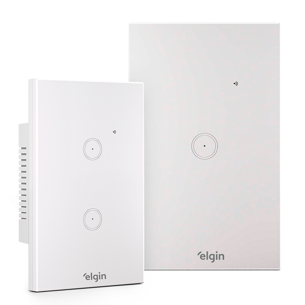 Interruptor Smart Wi-Fi Touch Elgin:1