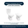 Assento Sanitário Loren One Preto P/vaso Lorenzetti 6lpf - 5