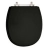 Assento Sanitário Loren One Preto P/vaso Lorenzetti 6lpf - 1