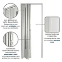 Ver imagem 5 de Porta Sanfonada de PVC 210cm x 72cm Plastporta Bcf Translucida Branco