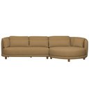 Ver imagem 6 de Sofá 05 Lugares 330cm Arizona com Chaise Esquerdo Bouclé Camel - Nexta Casa