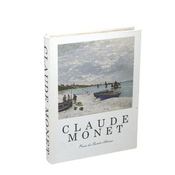 Caixa Livro Decorativa Claude Monet Praia de Sainte-adresse - 1