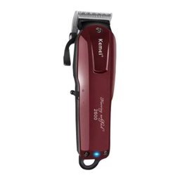 Maquina de Cortar Cabelo Profissional sem Fio Kemei Km 2600 - 1
