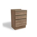 Ver imagem 1 de Balcão de Cozinha Modulado Maxxi G743 3 Gavetas C/tampo 60cm Nogal/nogal - Kappesberg