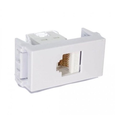Módulo Refinatto P/rj45 Cat5e Branco-weg