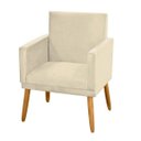 Ver imagem 2 de Kit 2 Poltronas Nina Cr Suede Bege para Penteadeira