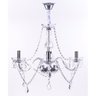 Lustre de Cristal  Maria Thereza 3 Lâmpadas - 1