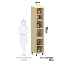 Ver imagem 4 de Paneleiro Simples 100% MDF 2 Portas 70cm Aura Luciane Móveis