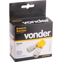 Engate rápido duplo para ar comprimido Vonder - 3