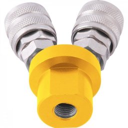 Engate rápido duplo para ar comprimido Vonder - 2