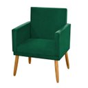 Ver imagem 2 de Kit 2 Poltronas Nina Cr Suede Verde para Penteadeira