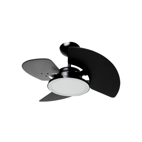 Ventilador de Teto Aventador Preto Led 24w 6000k 127v Tron