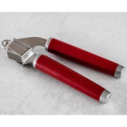 Espremedor Amassador Alho Inox Cozinha Vermelho Kitchenaid - 3
