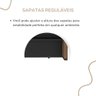 Mesa Tamburato Atendimento Nogal/preto - Artany Móveis - 5