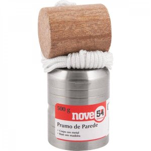 Prumo de metal para parede 500 g Nove54