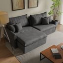 Ver imagem 1 de Sofá Cama Retrátil e Reclinável 260cm Colibri CabeCasa MadeiraOriginals