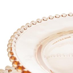 Prato Para Doces Wolff Pearl Cristal 19x32x24cm Âmbar Duplo - 4
