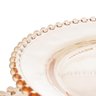 Prato Para Doces Wolff Pearl Cristal 19x32x24cm Âmbar Duplo - 4