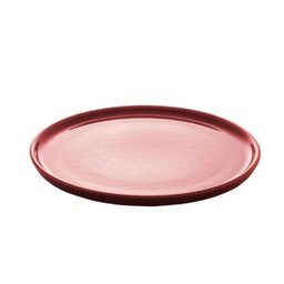 Prato Sobremesa Cerâmica Vadim Vermelho 21Cm - 1