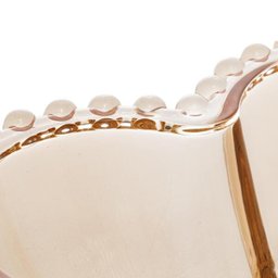 Saladeira Em Cristal Wolff Pearl Coração 21X18X6Cm Âmbar - 5